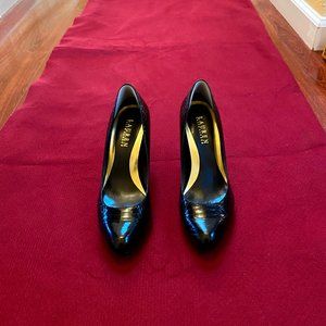 Ralph Lauren Black leather pumps